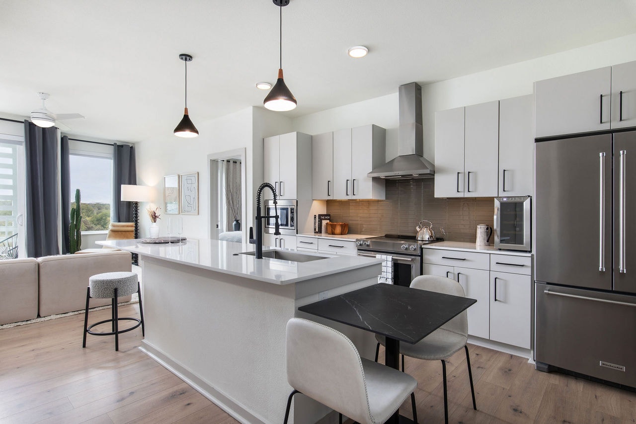 The apartment interior of The Starlight residences